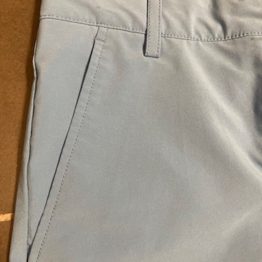 Women's J. Lindeberg Baby Blue Shorts - Picture 5 of 11